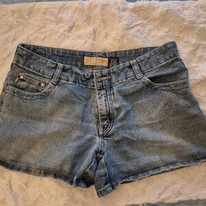 Jean shorts.size 5. Hemmed.
